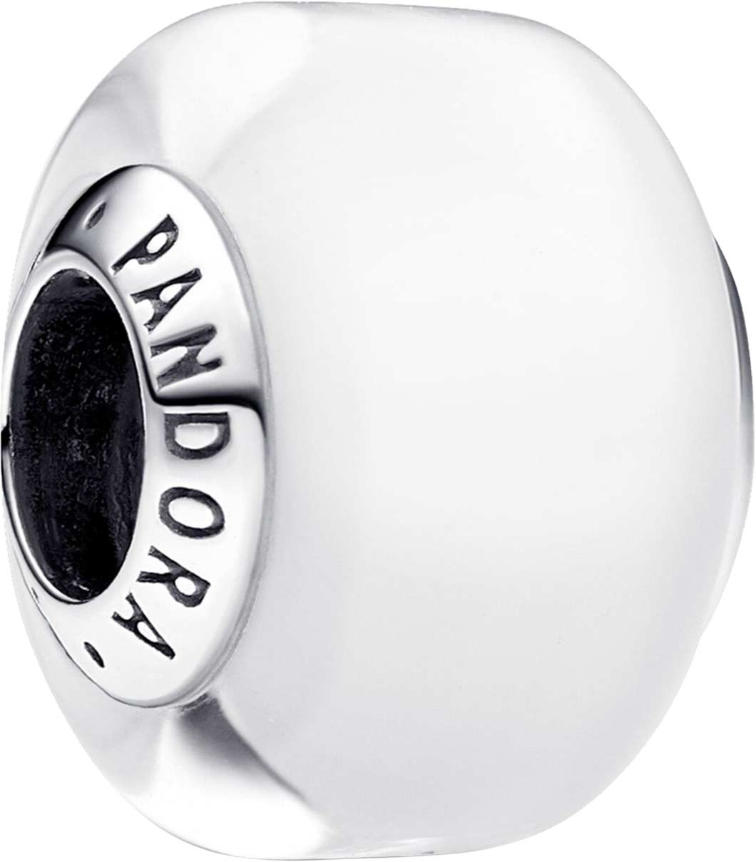   ''White Mini Murano Glass'' PANDORA 793118C00   