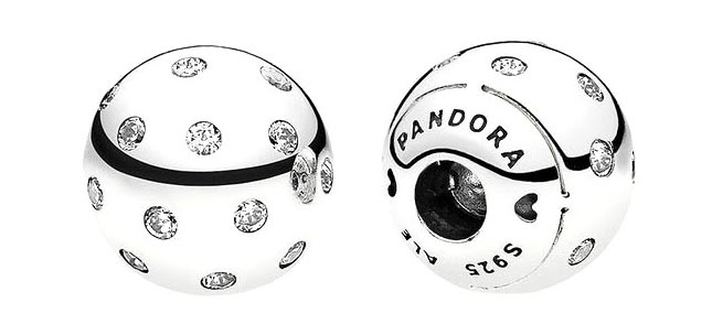 Серебряный браслет PANDORA 796541CZ c цирконом