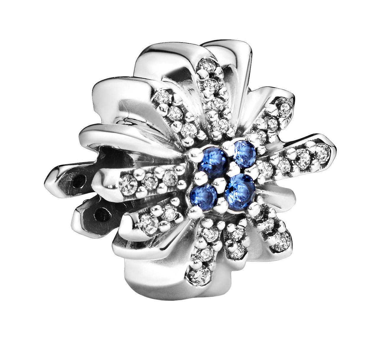 Серебряный шарм PANDORA 797518NCB с хрусталем, кубическим цирконием