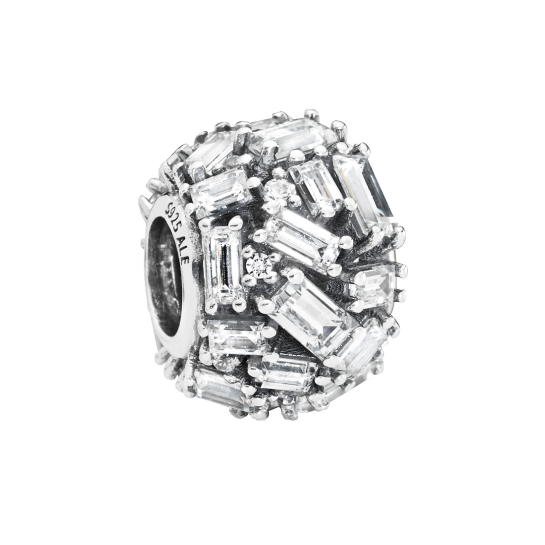Серебряный шарм PANDORA 797746CZ с кубическим цирконием