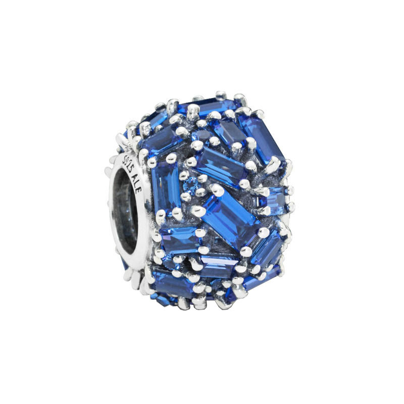 Серебряный шарм PANDORA 797746NSBL с кристаллами