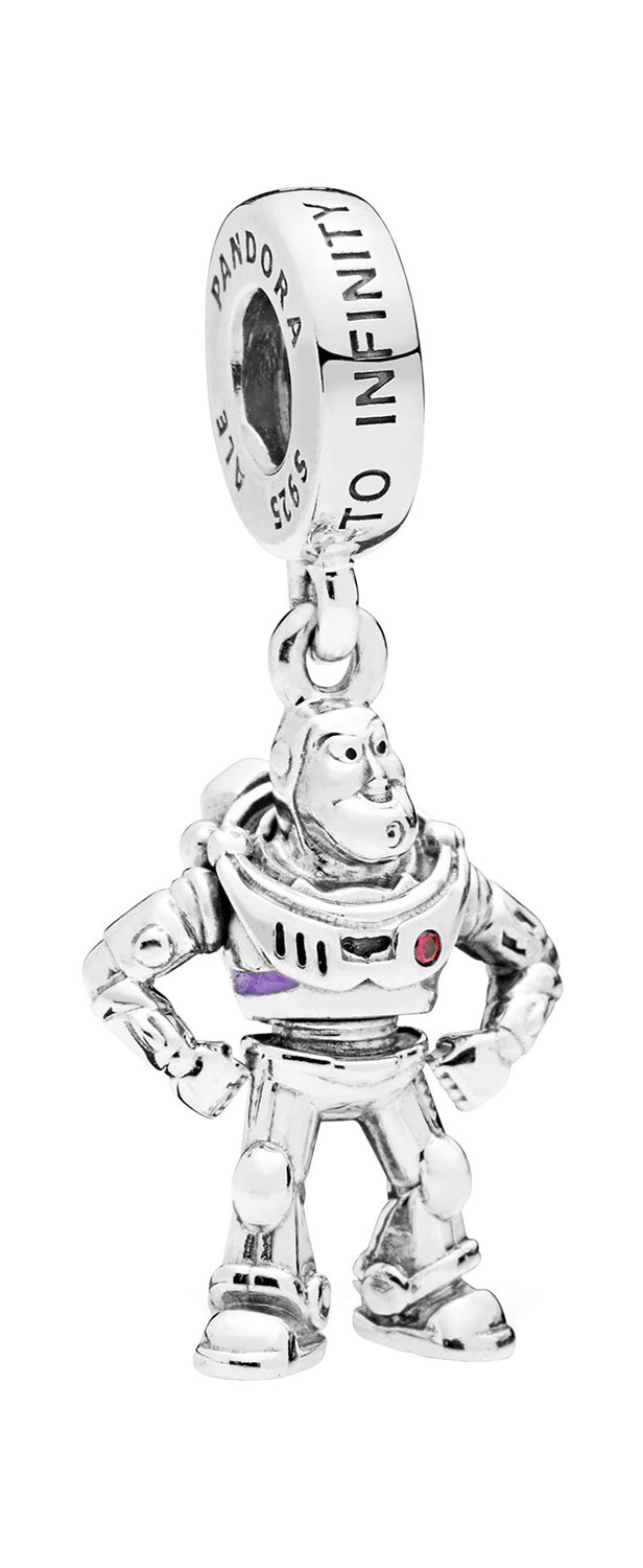 Серебряная подвеска-шарм PANDORA Disney 798042CZR с кубическим цирконием