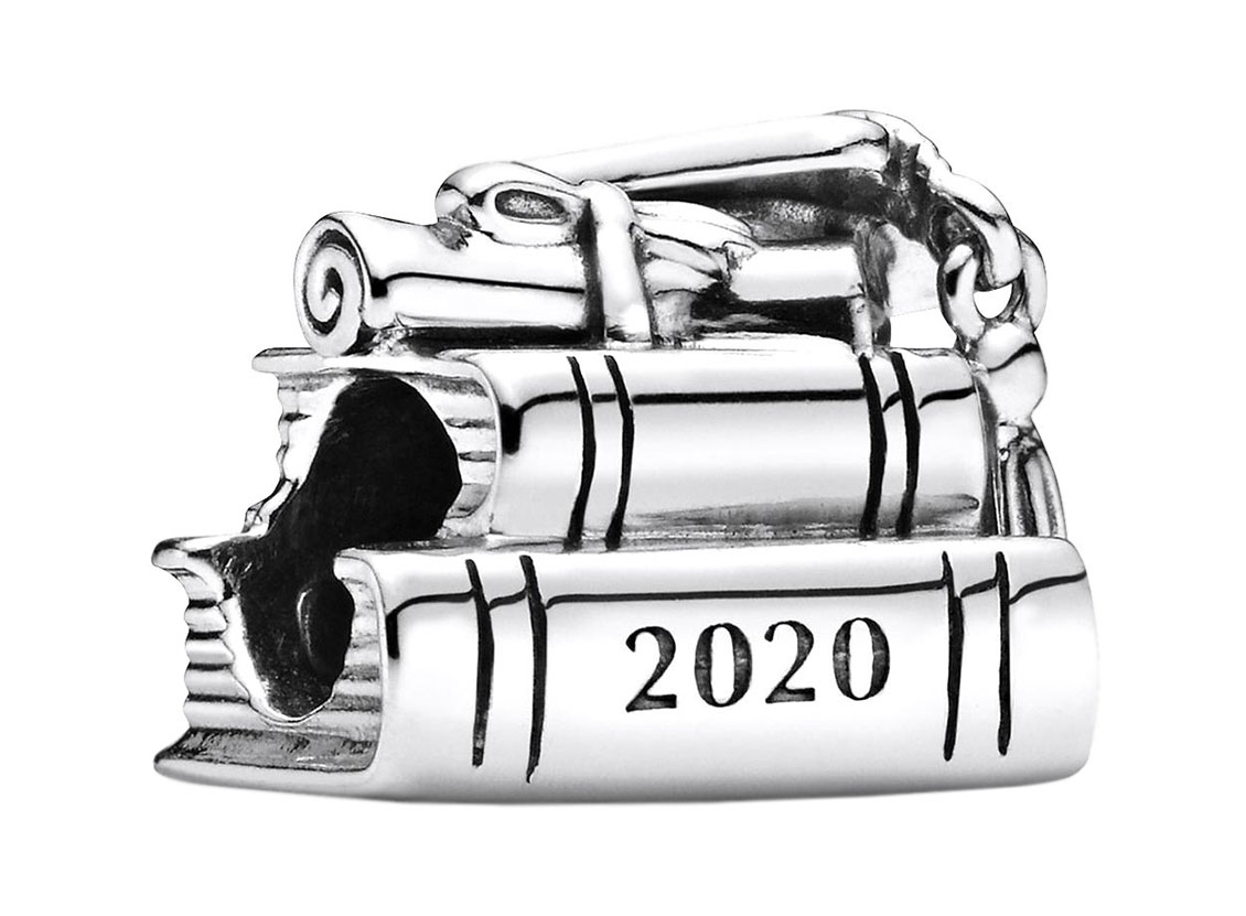 Серебряный шарм ''Выпускник 2020'' PANDORA 798910C00