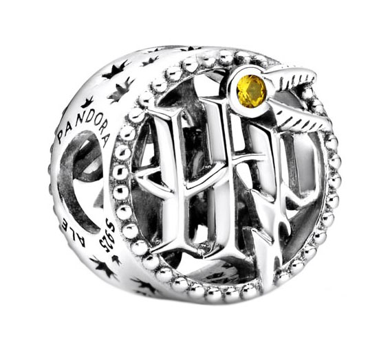 Серебряный шарм ''Символы Гарри'' PANDORA 799127C01 с кристаллом