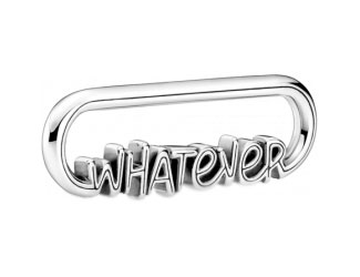 Серебряный линк ''Whatever'' PANDORA 799675C00