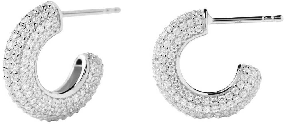 Серебряные серьги PDPAOLA AR02-576-U-ucenka c фианитом