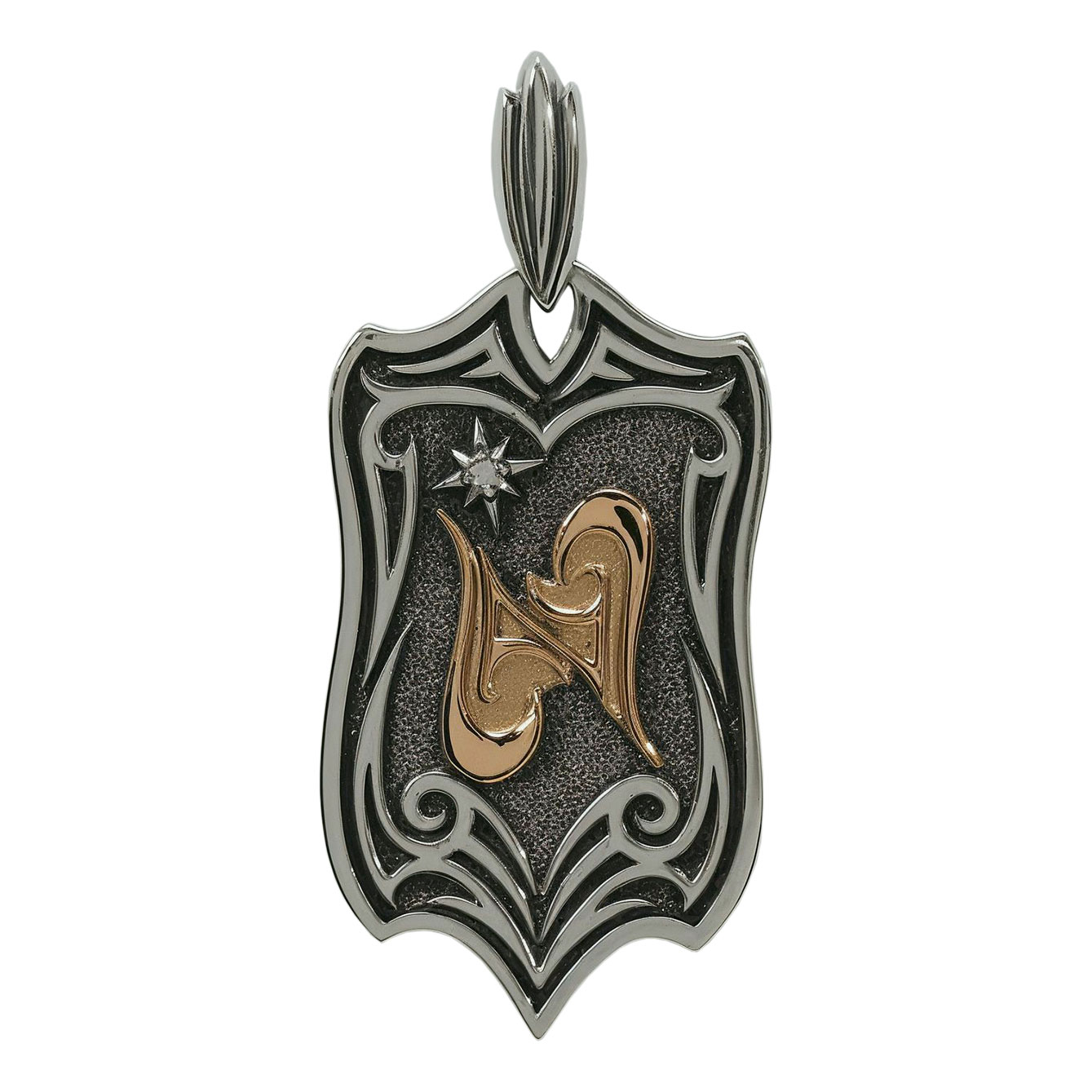 Серебряная подвеска ''Знак зодиака Близнецы'' Persian PSZ030-BLIZNECY с цирконом