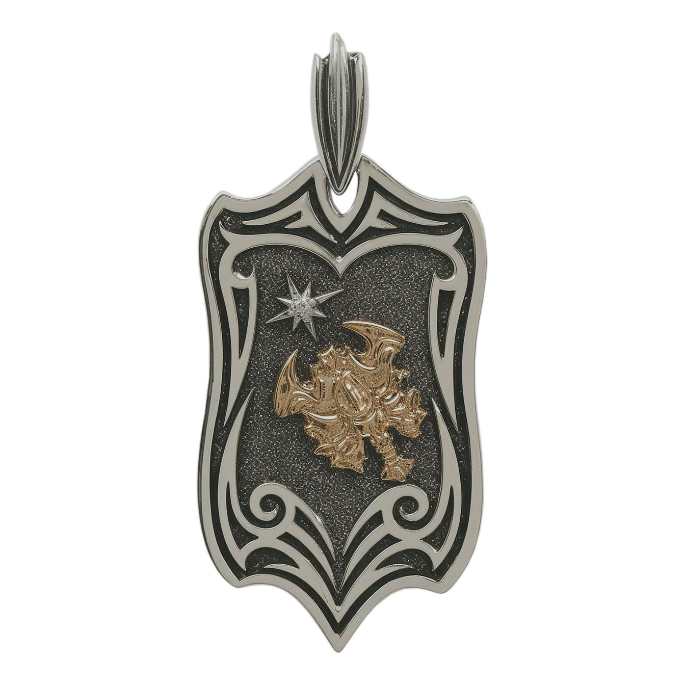 Серебряная подвеска ''Знак зодиака Рак'' Persian PSZ030-RAK с цирконом
