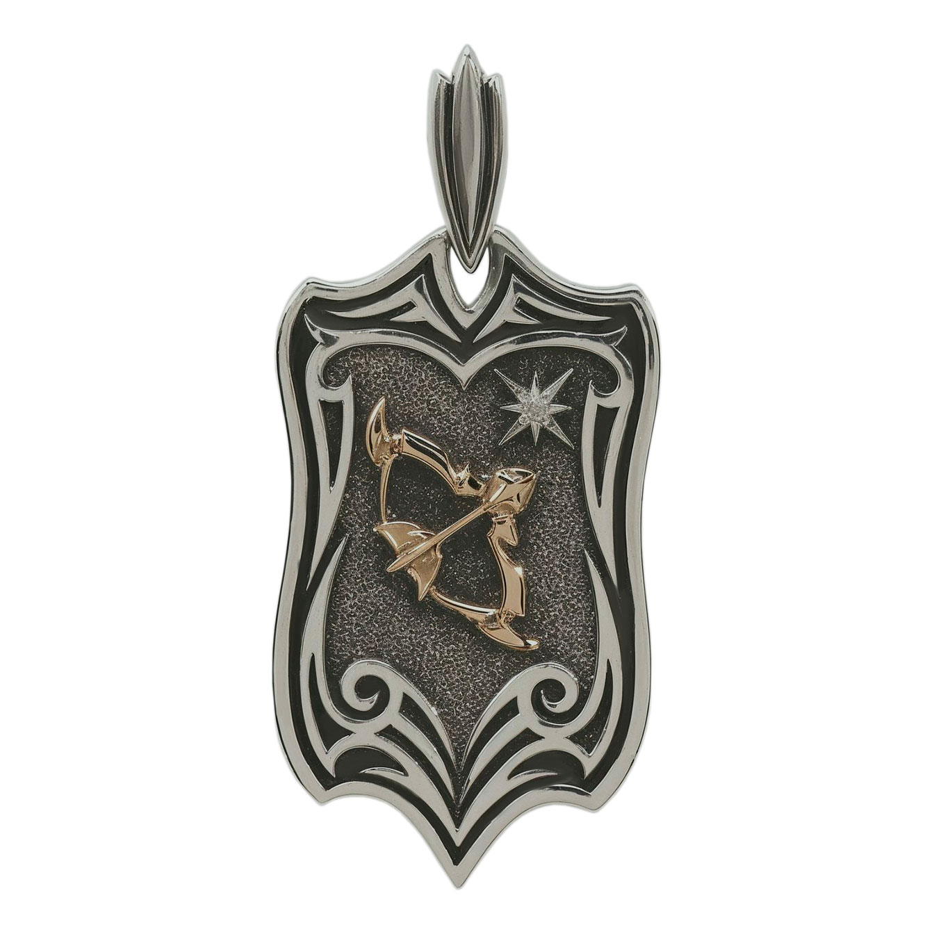 Серебряная подвеска ''Знак зодиака Стрелец'' Persian PSZ030-STRELEC с цирконом