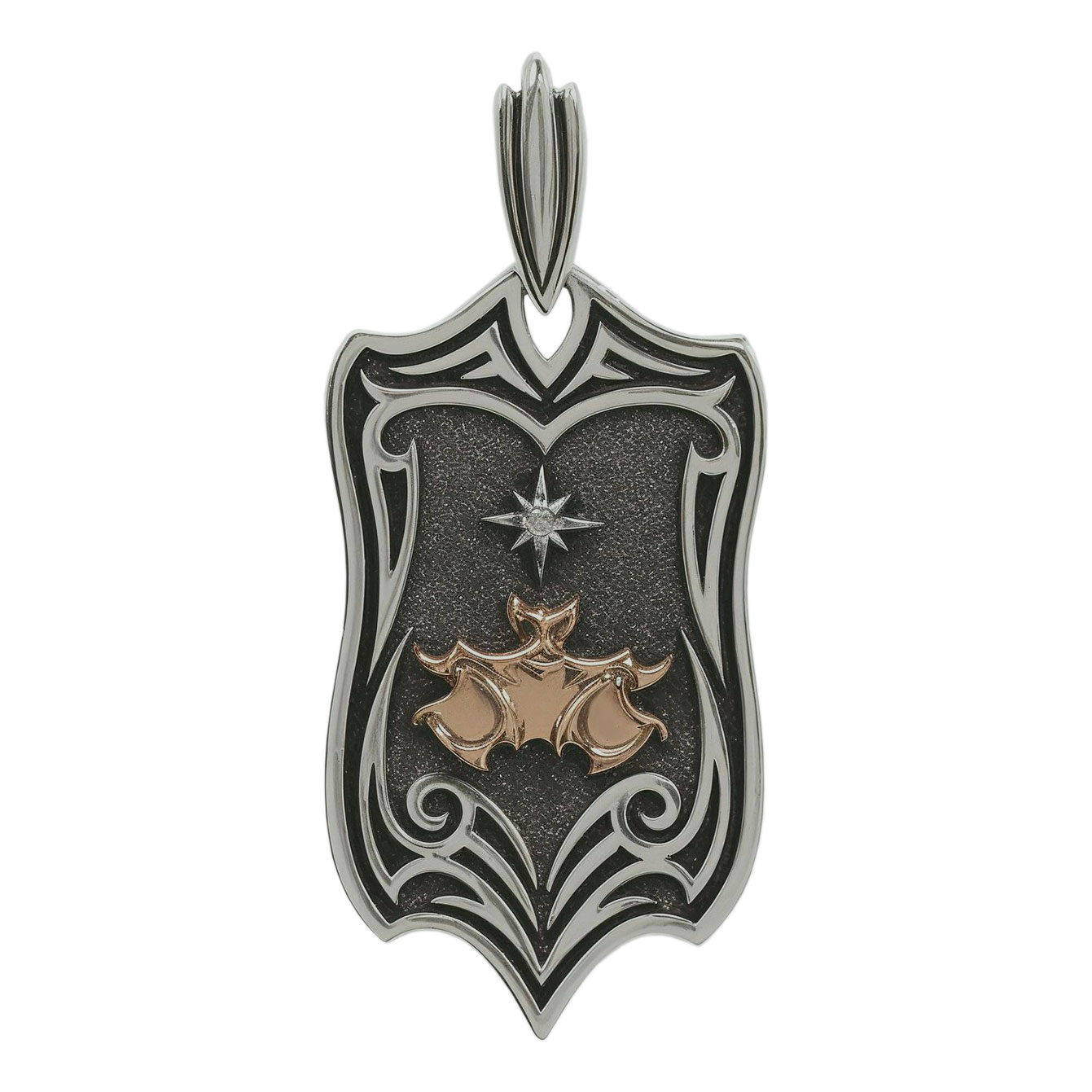 Серебряная подвеска ''Знак зодиака Весы'' Persian PSZ030-VESY с цирконом