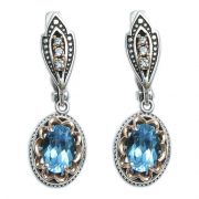 Серьги Persian SSZ043-TOPAZ-SVISS