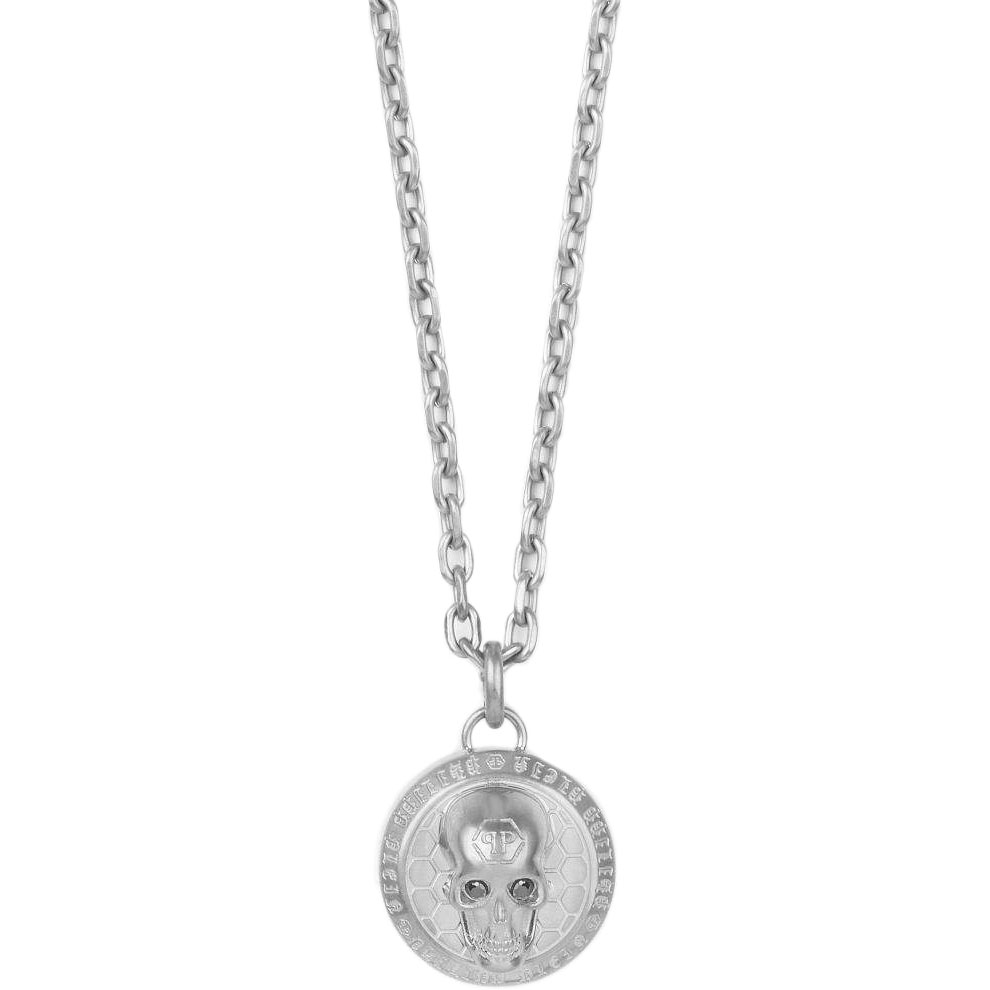 Мужской медальон Philipp Plein PJ8AA01NU с кристаллами Preciosa