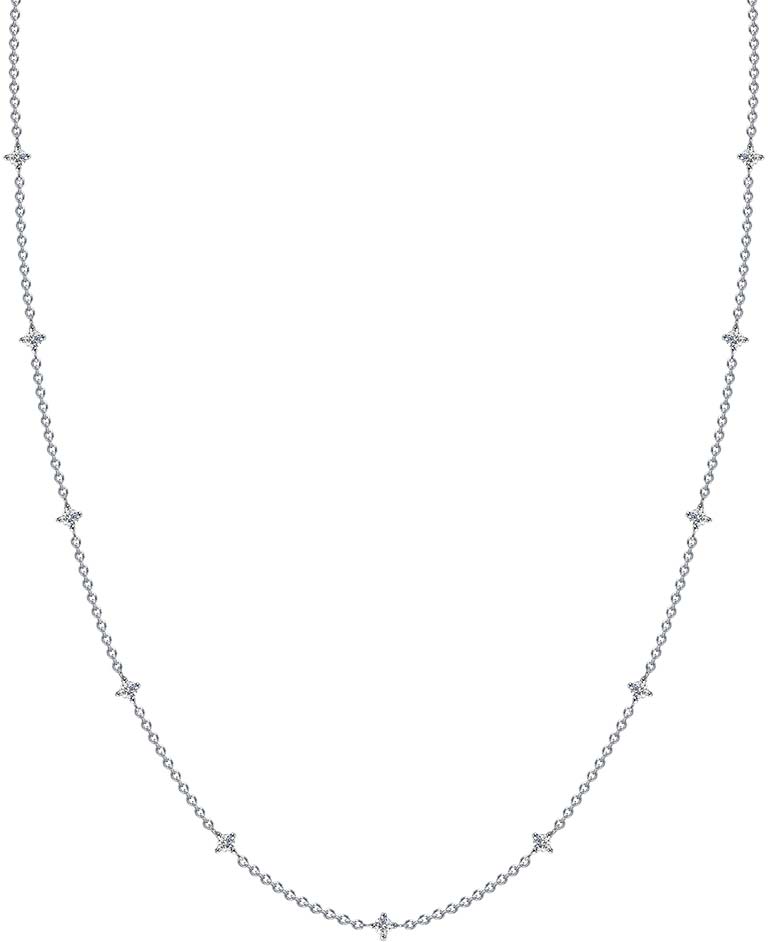 Платиновое колье Platika 9-0460504-901 с бриллиантами