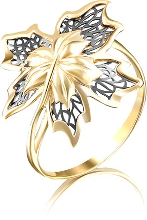 Золотое кольцо PLATINA Jewelry 01-4861-00-000-1130-48