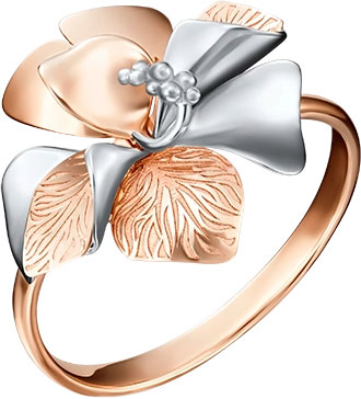 Золотое кольцо PLATINA Jewelry 01-5142-00-000-1110-48