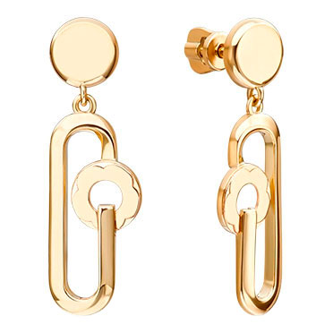 Золотые серьги PLATINA Jewelry 02-5003-00-000-1130