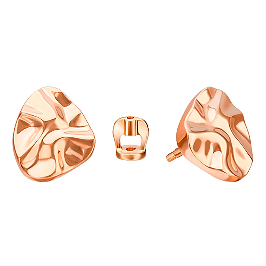 Золотые серьги пусеты-гвоздики PLATINA Jewelry 02-5092-00-000-1110