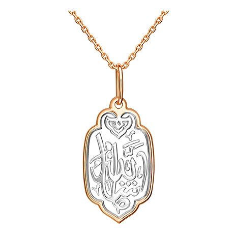 Золотая подвеска PLATINA Jewelry 03-2013-01-000-1110-01