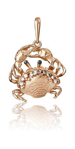 Золотая подвеска PLATINA Jewelry 03-2877-00-000-1110-48