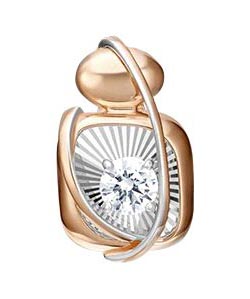 Золотой кулон PLATINA Jewelry 03-2935-00-501-1111-38 с фианитом