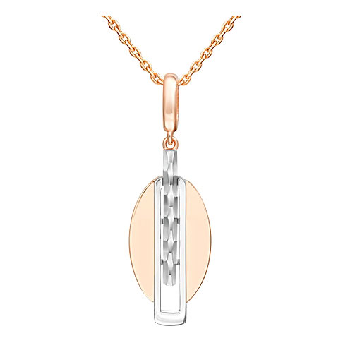 Золотая подвеска PLATINA Jewelry 03-3386-00-000-1111