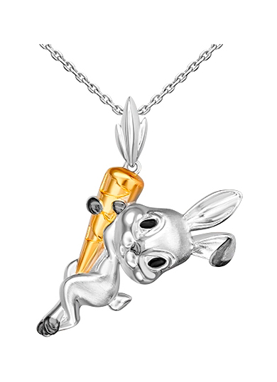 Серебряный кулон PLATINA Jewelry 03-3421-00-000-0200-Ag