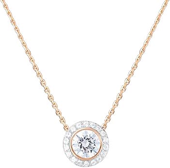 Золотое колье с подвеской PLATINA Jewelry 07-0171-00-501-1110-38 с фианитами