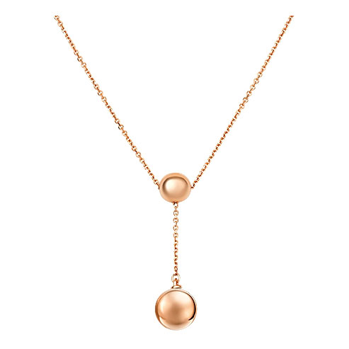 Золотое колье сотуар PLATINA Jewelry 07-0241-00-000-1110-42