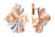 Серьги PLATINA Jewelry 02-4153-00-000-1110-48