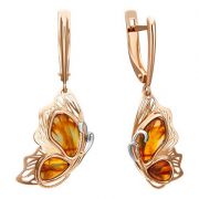 Серьги PLATINA Jewelry 02-4345-00-271-1110-46