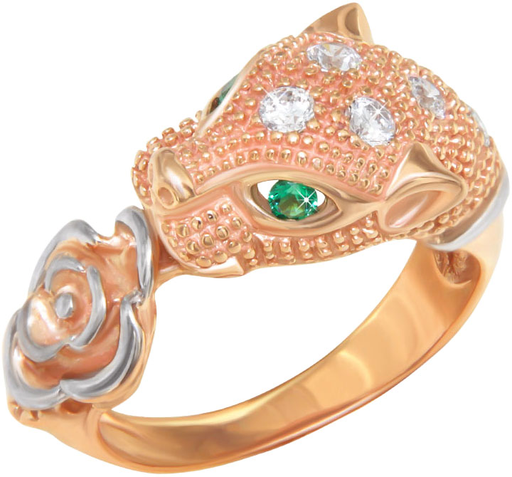 Серебряное кольцо POKROVSKY 0101150-00459 с фианитами