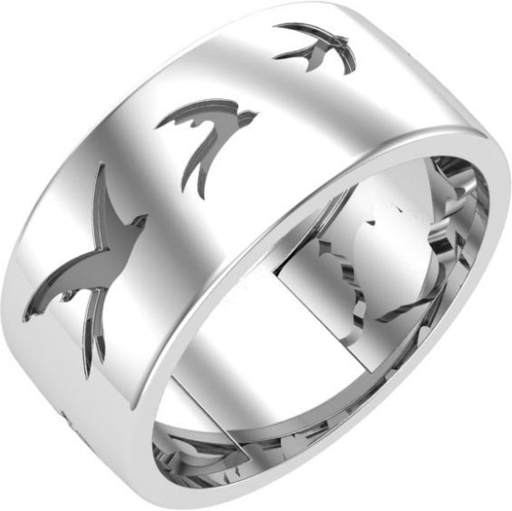 Серебряное кольцо POKROVSKY 0101597-00245