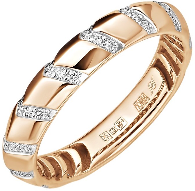 Золотое кольцо PRESTIGE Jewelry K-1728-01 с бриллиантами