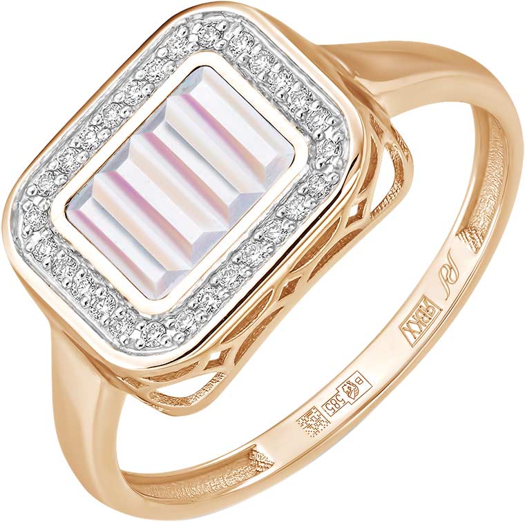 Золотое кольцо PRESTIGE Jewelry K-1767-01 c бриллиантом