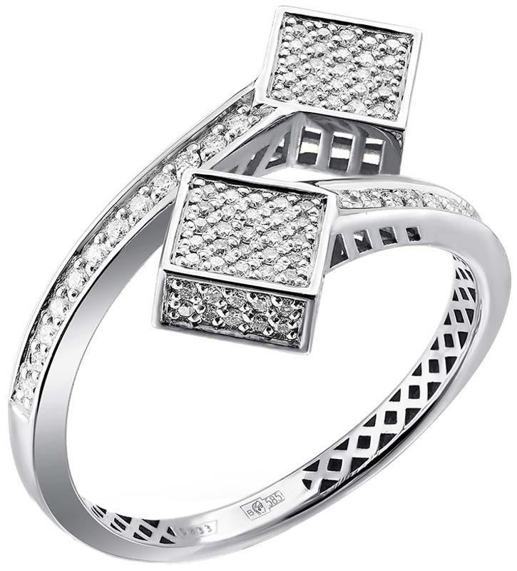 Кольцо из белого золота Primo Prezioso 01-P0259-03-040-07-04 с бриллиантами