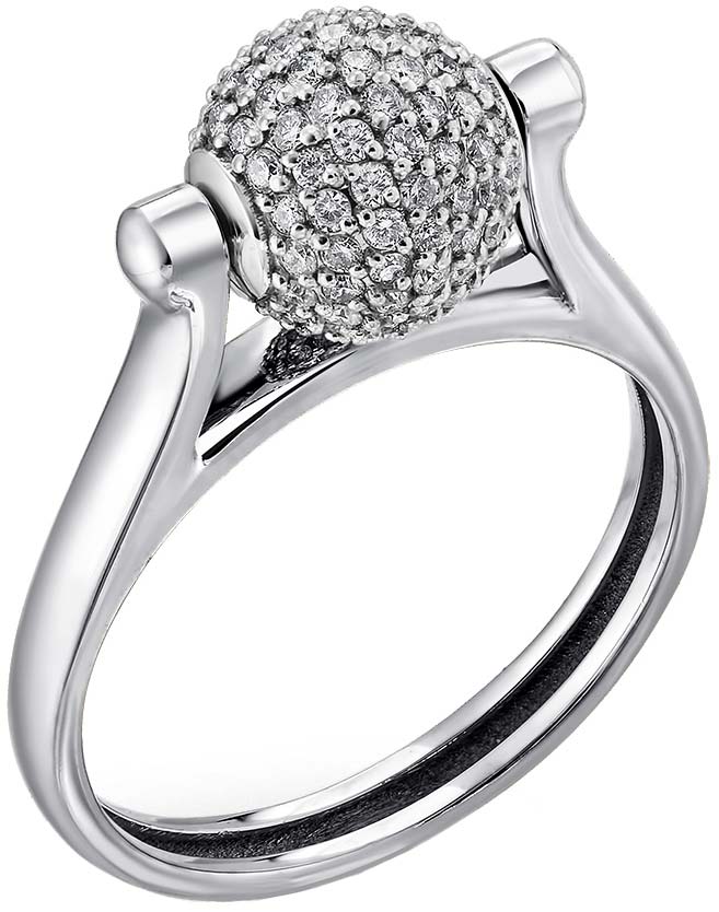 Женский перстень из белого золота Primo Prezioso 01-P0343-03-001-07-03 с бриллиантами