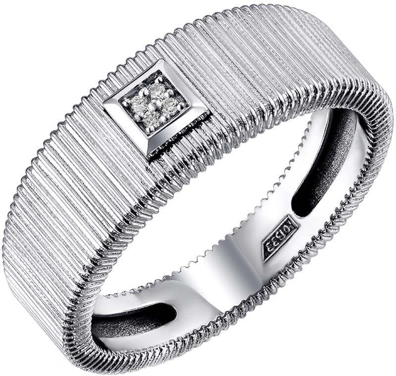 Кольцо из белого золота Primo Prezioso 01-P0482-03-001-07-03 с бриллиантами