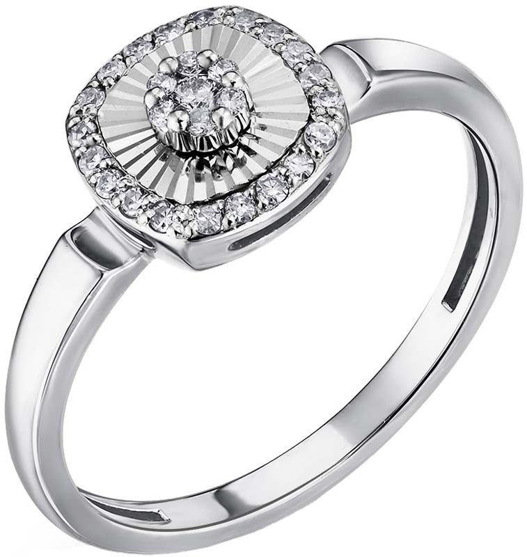 Кольцо из белого золота Primo Prezioso 01-P0544-03-106-02-03 с бриллиантами