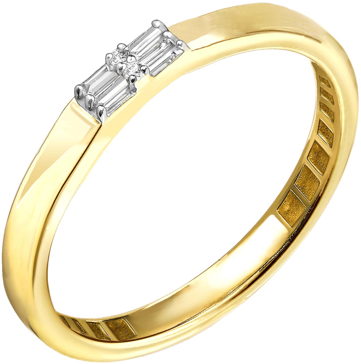 Золотое кольцо Primo Prezioso 01-P0613-05-001-07-01 с бриллиантами