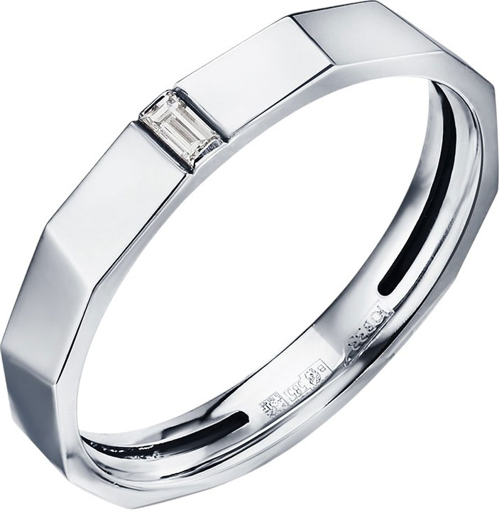 Кольцо из белого золота Primo Prezioso 07-P0012-03-001-07-03 с бриллиантом