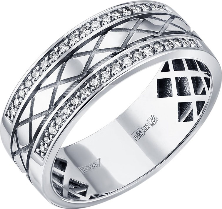 Кольцо из белого золота Primo Prezioso 07-P0013-03-001-07-03 с бриллиантами