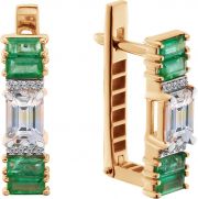 Серьги Primo Prezioso 02-P0717-01-393-07-01