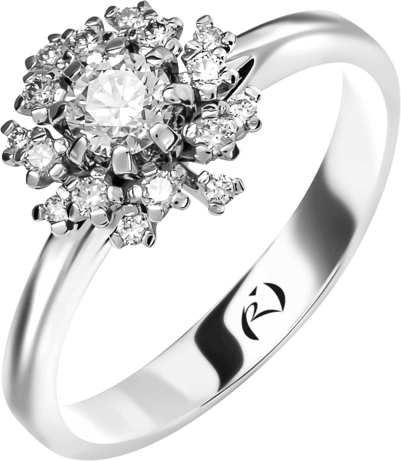 Кольцо из белого золота Ringo ZK-1944-W с бриллиантами