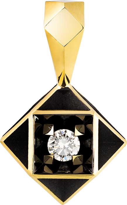 Золотой кулон Ringo ZP-16004-Y c бриллиантом