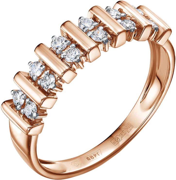 Золотое кольцо RoseGrace 5-7906-103-1K c бриллиантом