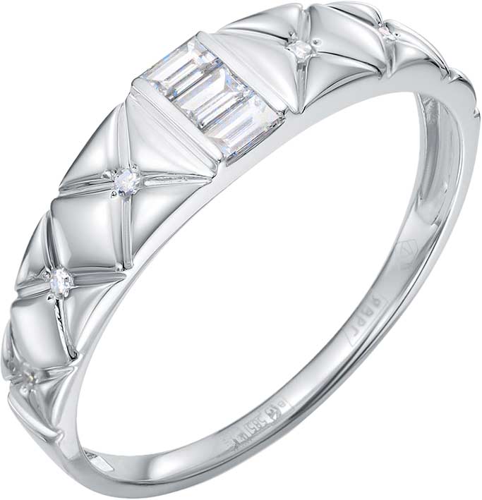 Кольцо из белого золота RoseGrace 5-8338-103-1B с бриллиантами