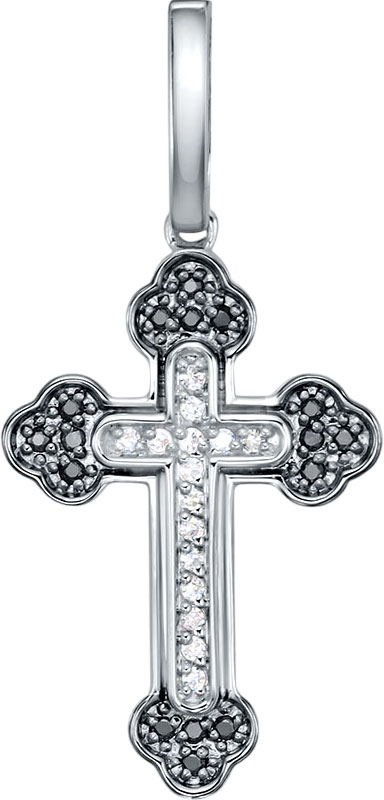 Золотой крестик RoseGrace 5-8363-106-3B-CHBRBR