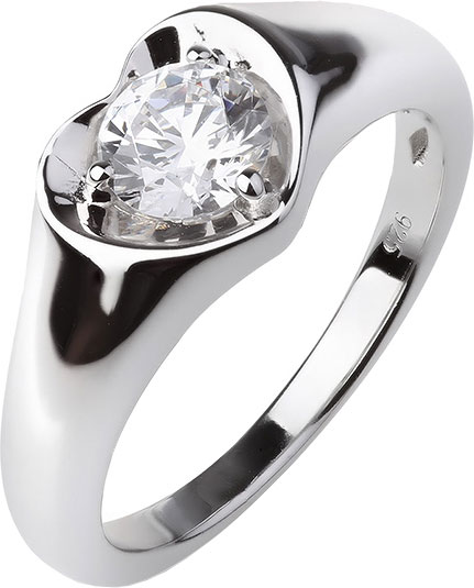 Серебряное кольцо Sandara BYR028 с фианитом
