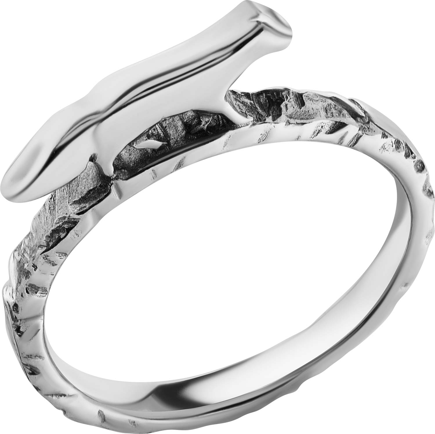 Серебряное кольцо ''Лиса'' SBLESKOM 11181-sb