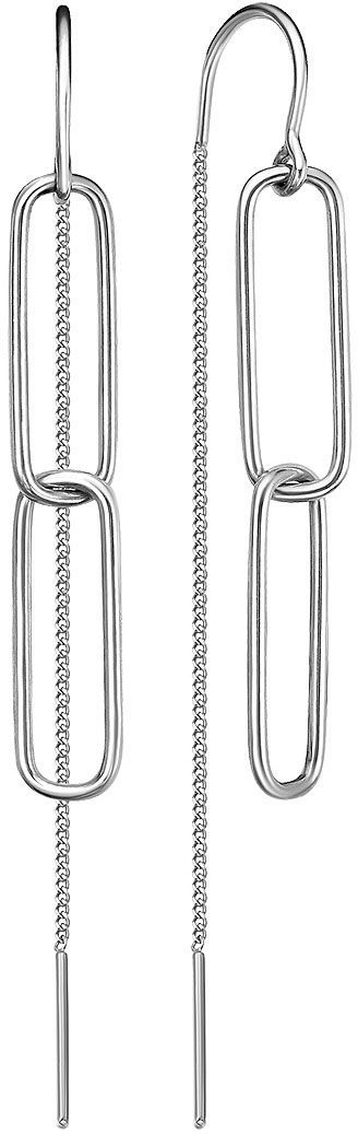 Серебряные серьги продевки Серебро России S-0047R-1060283